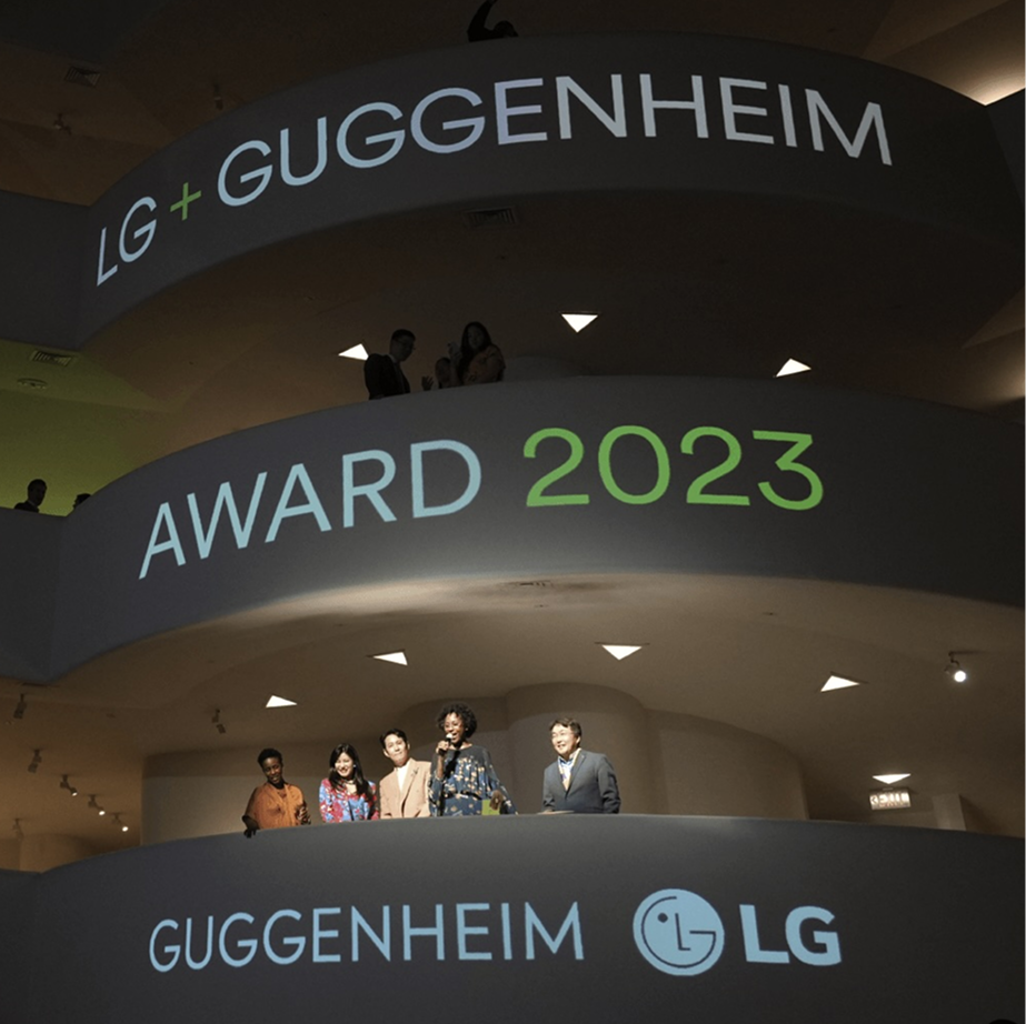 Celebrating moments for the 2023 LG Guggenheim Award recipient 