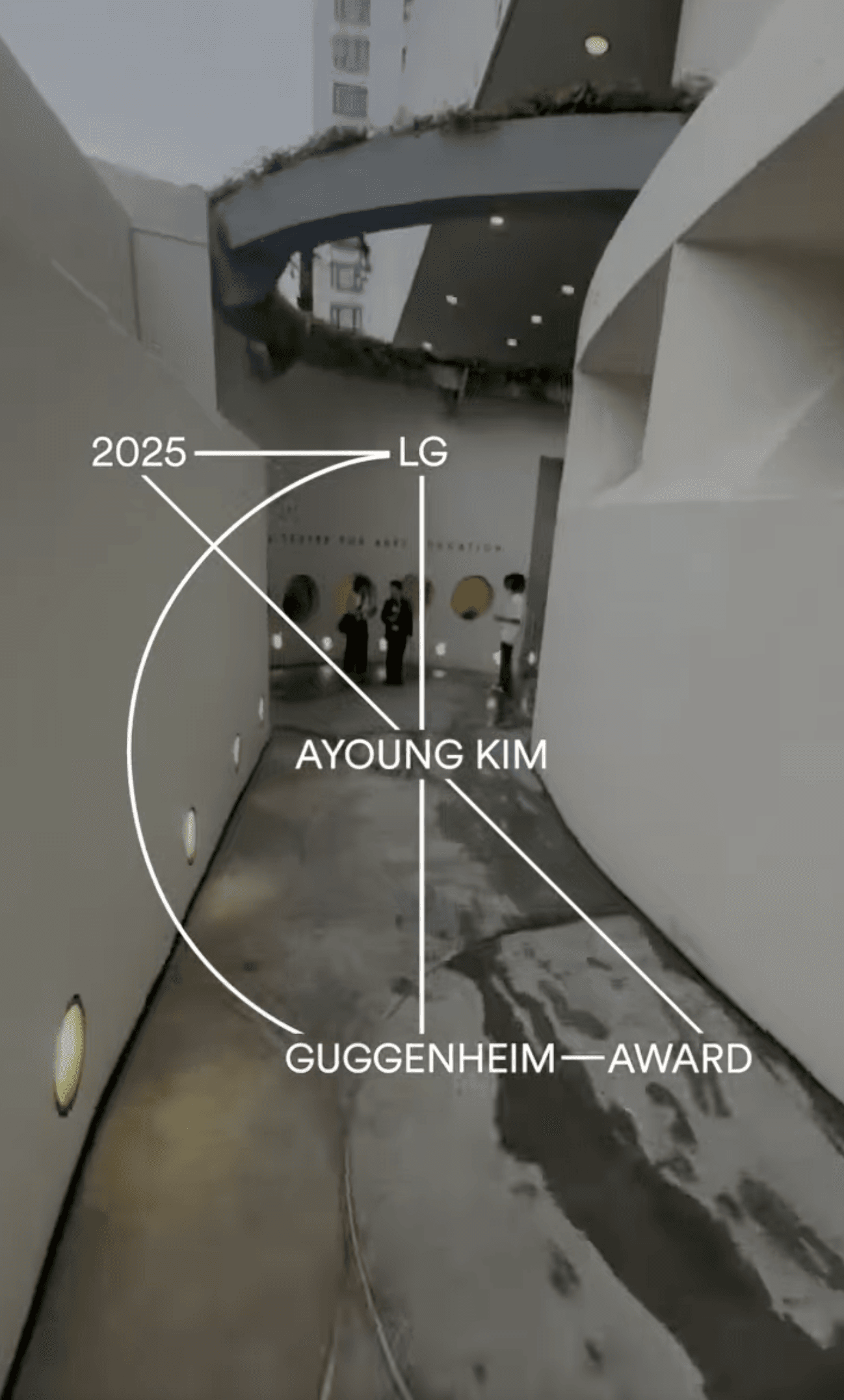 7월 1일 뉴욕, LG 구겐하임 어워드 수상자 김아영 작가와 관객의 특별한 만남의 현장