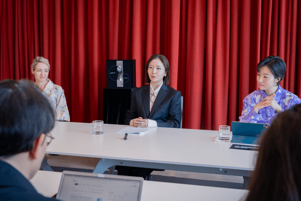 김아영, 2025년 LG 구겐하임상 수상 기자회견