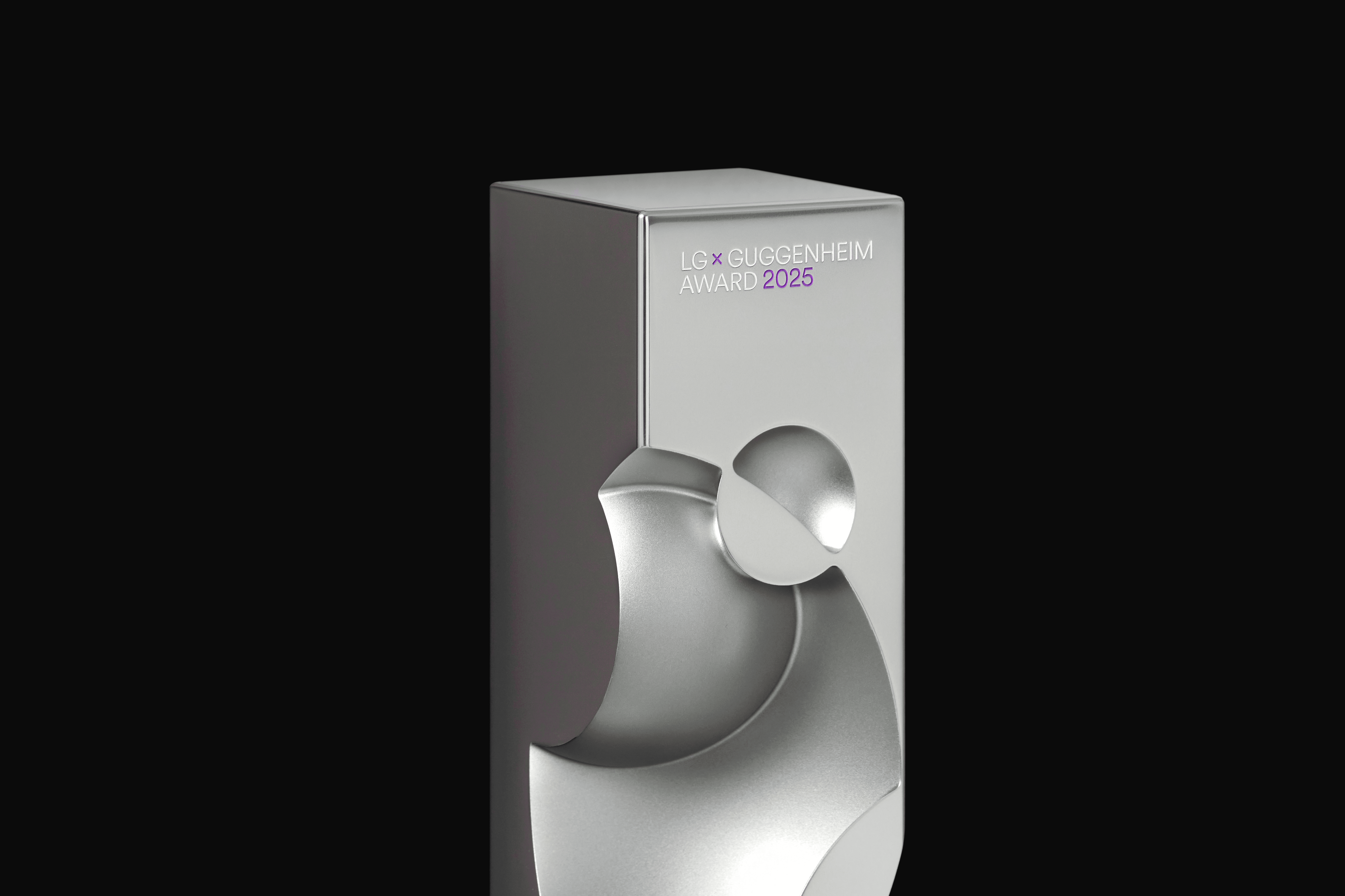 2025 LG Guggenheim awards trophy