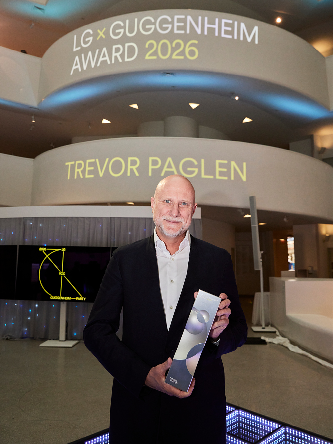 Commemorative photo of Trevor Paglen, 2026 LG Guggenheim Award recipient