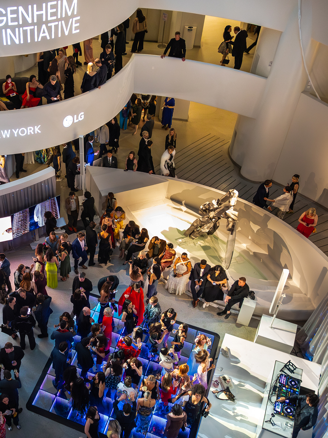 Award celebration dinner for Trevor Paglen at the Guggenheim Museum