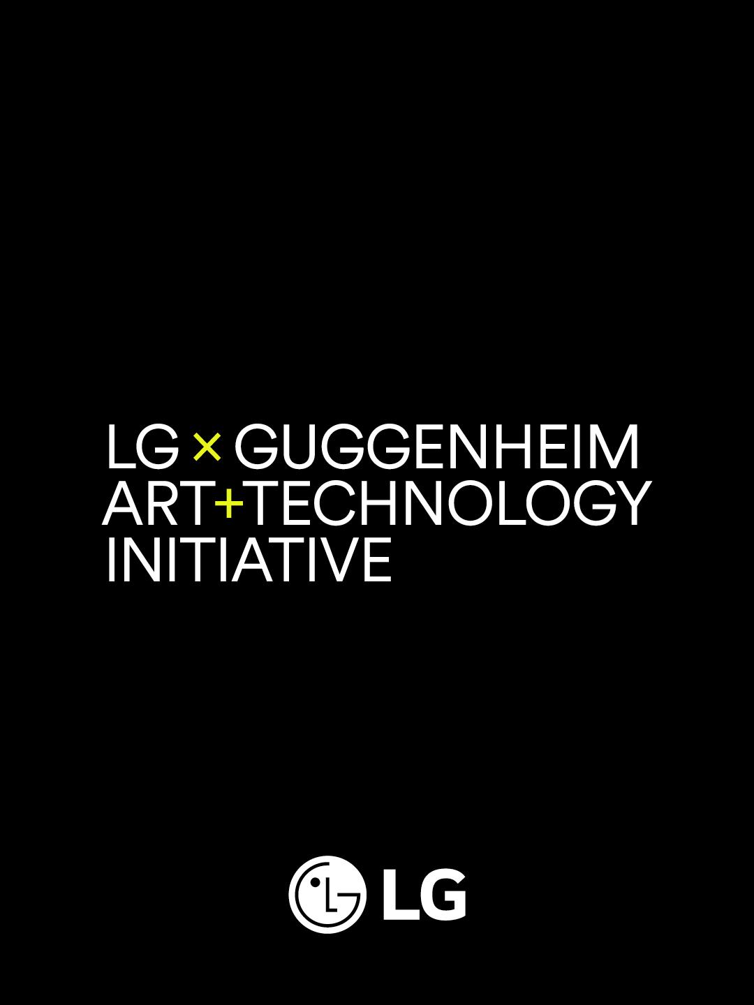 LG Guggenheim Award visual identity and LG logo