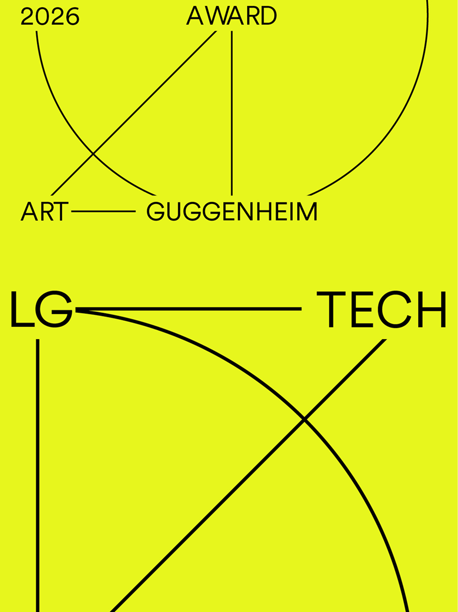 2026 LG Guggenheim Award visual identity