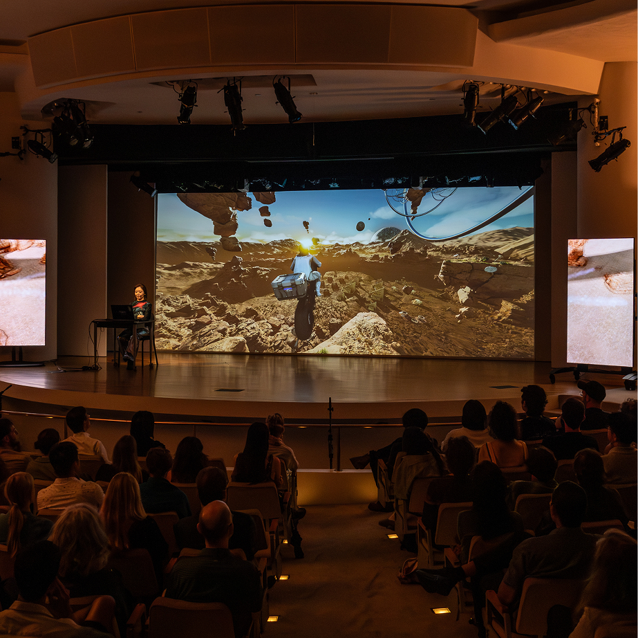 2025 LG Guggenheim Award recipient Ayoung Kim connects deeply with the audience during her Artist Talk
