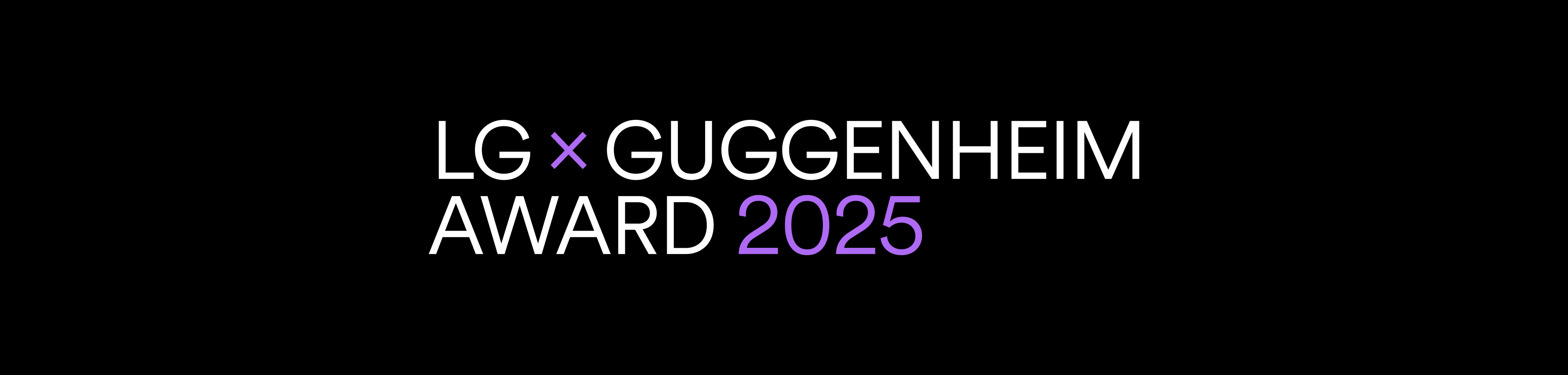 2025 Guggenheim Award