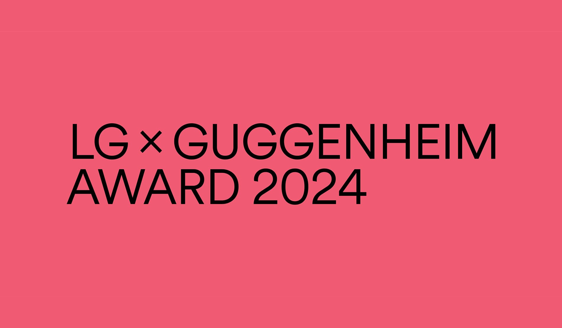 LG x Guggenheim Award 2024