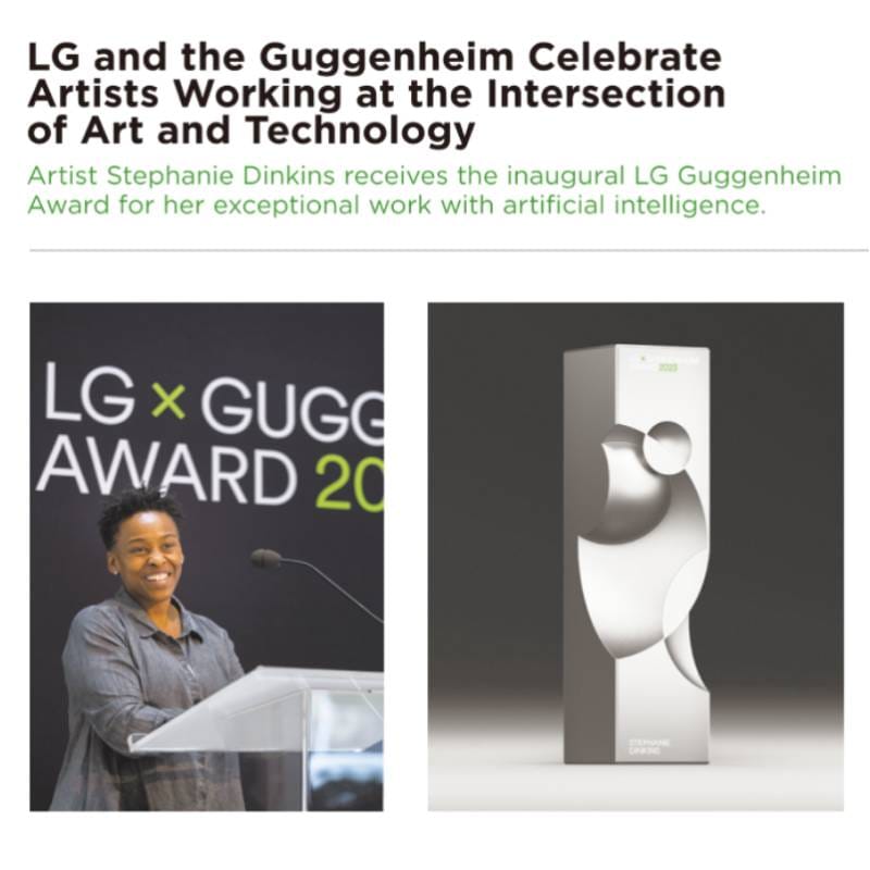 LG and the Guggenheim Celebrate Artists Working at the Intersection of Art and Technology. New York Times, 2023